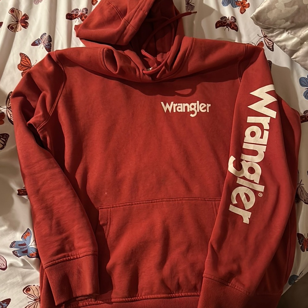 Wrangler Red Hoodie